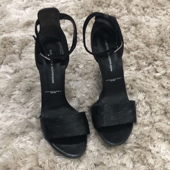 Beautiful SIGERSON MORRISON Angled Wedge Heels - Picture 3 of 16